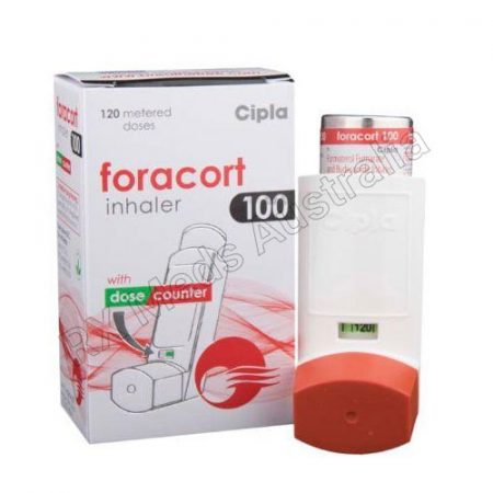 Foracort Inhaler 100 Mcg (Budesonide/ Formoterol)