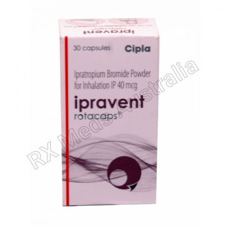 Ipravent Rotacaps (Ipratropium Bromide) - rxmedsaustralia Ipravent Rotacaps (Ipratropium Bromide)