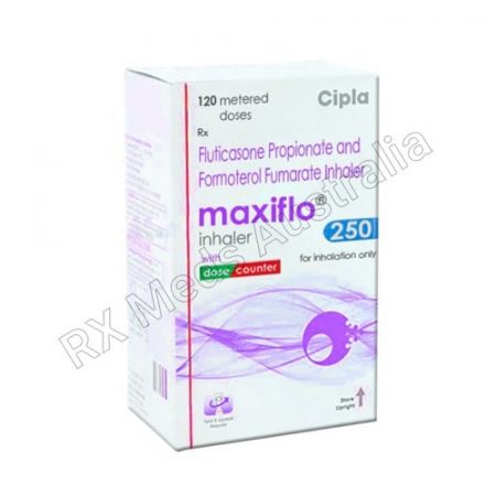 Maxiflo Inhaler 250 Mcg (Fluticasone/Formoterol) - Rxmedsaustralia Maxiflo Inhaler 250 Mcg (Fluticasone/Formoterol)