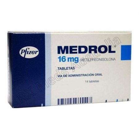 Medrol 16 Mg (Methylprednisolone)